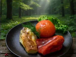 Овощи на мангале
