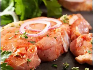 Шашлык маринованный из свинины (Корейка)
