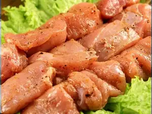 Шашлык маринованный из курицы (Мякоть)
