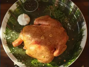 Курица гриль в маринаде