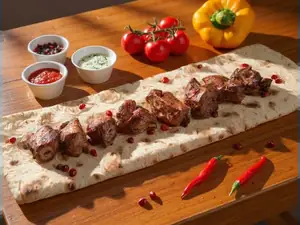 Шашлык из мякоти баранины